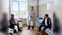 Губернатор Ковальчук навестил пострадавших при атаке ВСУ на автобус под Брянском