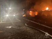 Пожар произошёл в здании школы в селе на Алтае