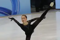 Дина Хуснутдинова с падением исполнила короткую программу на турнире в Казахстане