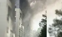 «Опендатабот» в Днепре попал под удар — в здании пожар