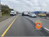 В Подмосковье произошла массовая авария с маршруткой